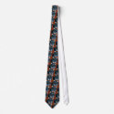 black cat mens Tie