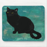 Black Cat Mousepad