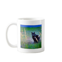 Black Cat mugs by paulnsheryl Black Cat mugs