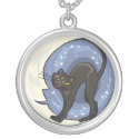 Black Cat Necklace necklace