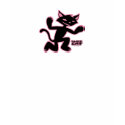 Black Cat™ (Neon Pink) T-shirt by Trulyfunky Black Cat™ (Neon Pink) T-shirt