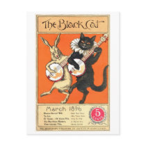 Black Cat No. 2 Postcard postcards