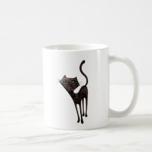 Black Cat of The Dead Mug