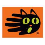 Black Cat postcard
