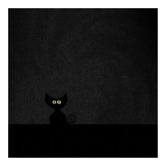 BLACK CAT print