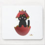 Black Cat Red Christmas O...