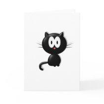 Black Cat Scardy Cat Halloween Gift