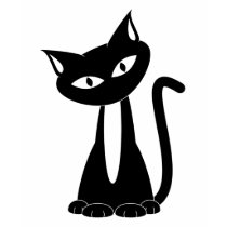 Black Cat Spaghetti Top t-shirts