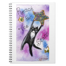 Black Cat Stars notebooks