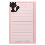 Black Cat Stationery