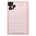 Black Cat Stationery