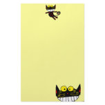 Black cat customized stationery