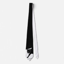 Black Cat Stylish Tie by Flynn_the_Cat Black Cat Stylish Tie