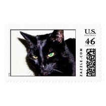 Black Cat Sumoi postage
