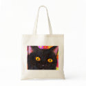 Black Cat Tote Bag