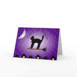 Black Cat Trick or Treat? Halloween Card Black Cat Trick or Treat? Halloween Card