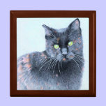 Black Cat Trinket Box gift boxes