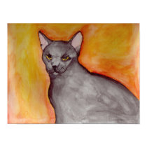 Black Cat Watercolor posters