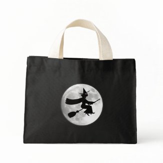 Black Cat Witch Moon Bag bag