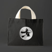 Black Cat Witch Moon Bag