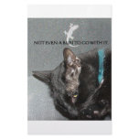 BLACK CAT WITH GECKO STATIONERY