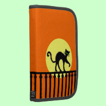 Black Cat Yellow Moon Fence planners