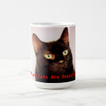Black Cats Are Beautiful Mug mugs