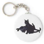 black cats keychain