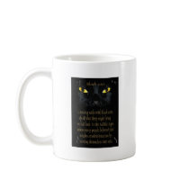 Black cats mugs