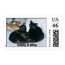 Black Cats postage by caseythecat Black Cats postage