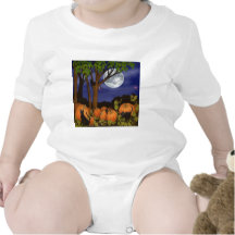 Black Cats & Pumpkins Infant Creeper