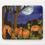 Black Cats & Pumpkins Mousepad Black Cats & Pumpkins Mousepad