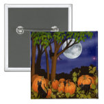 Black Cats & Pumpkins Pin