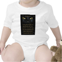 Black cats t-shirts