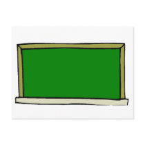 Black Chalkboard postcards