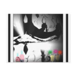 *Black Chand* Card.jsj Postcards