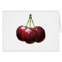 Black Cherries (Horizontal) cards