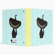 black cheshire cat binders