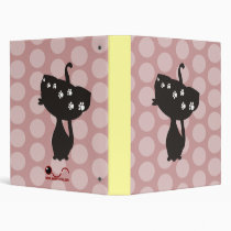 black cheshire cat binders