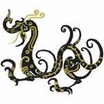 Black Chinese Dragon Embroidered Hooded Sweatshirt Black Chinese Dragon Embroidered Hooded Sweatshirt