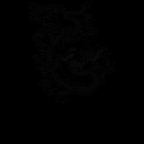 Black Chinese Dragon t-shirts