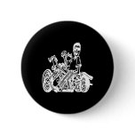 Black Chopper Rider Button