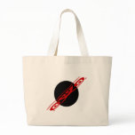 Black Circle Tote Bag