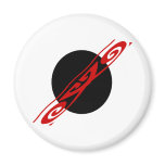 Black Circle Magnets