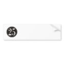black circle   number 25