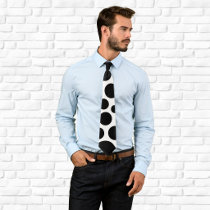 Black Circles on a Tie ties