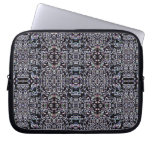 Black Circuits 8 Laptop Sleeve laptop sleeves