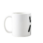 black climber icon climbing mug