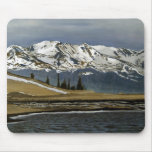 Black Cloud Mine Oil Landscape Painting Mousepads