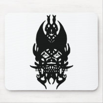 Black Clown Mouse Pad mousepads by Sabretooth Black Clown Mouse Pad mousepads